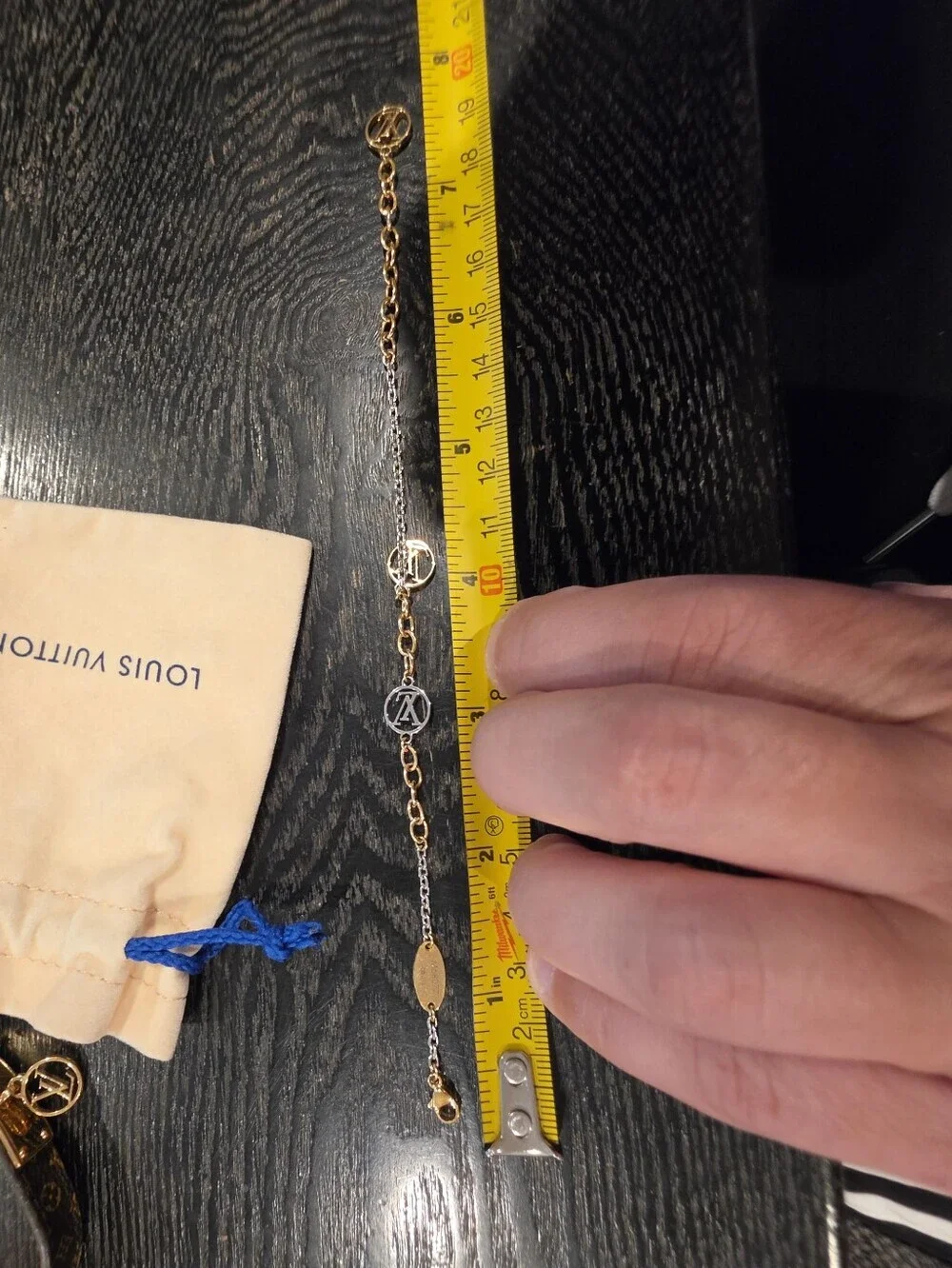 Louis Vuitton Set Of 3 Bracelets - Authentic